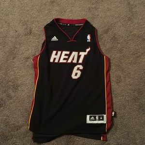 2010-2012 Miami Heat Lebron James Jersey